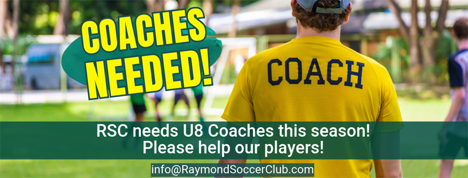 U8 Coaches Needed